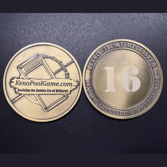 Numbered Coins – Built for Pool Halls, Perfect for Home Play