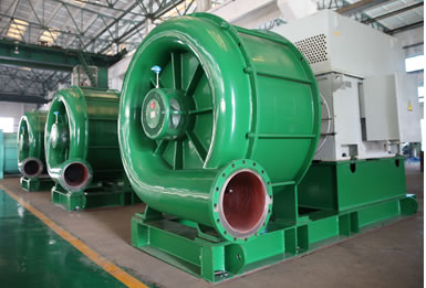 The first multi-stage centrifugal negative pressure vacuum fan of our company was officially put into operation in Hengan Group