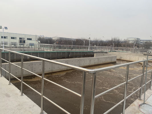 丰南利源污水厂水处理设备提标改造总包项目完成