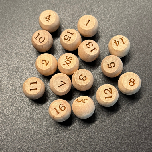 Wooden Tally Peas – For the Refined Player